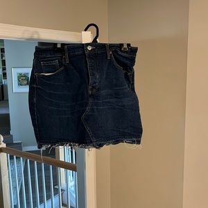 Old navy jean skirt